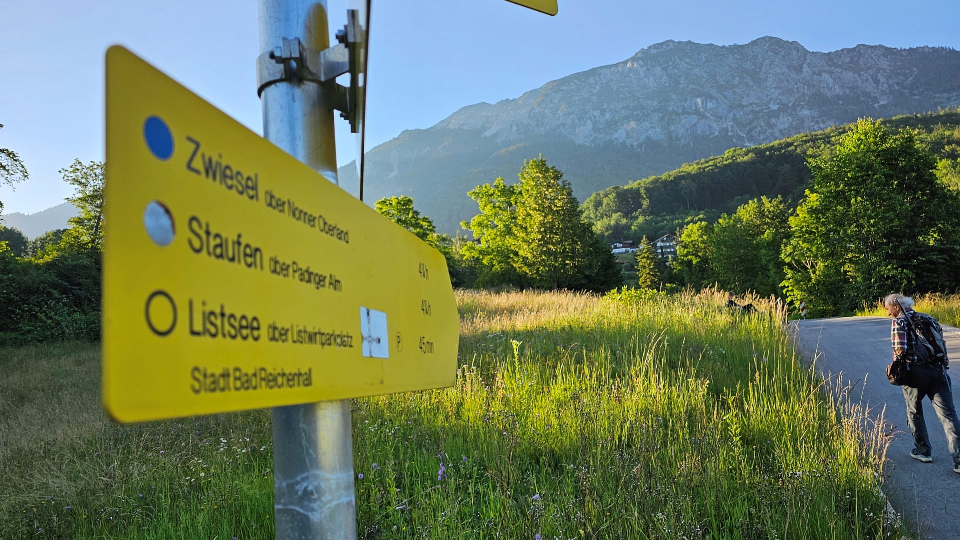 Beliebt unter Wanderern: der Weg auf den Staufen.