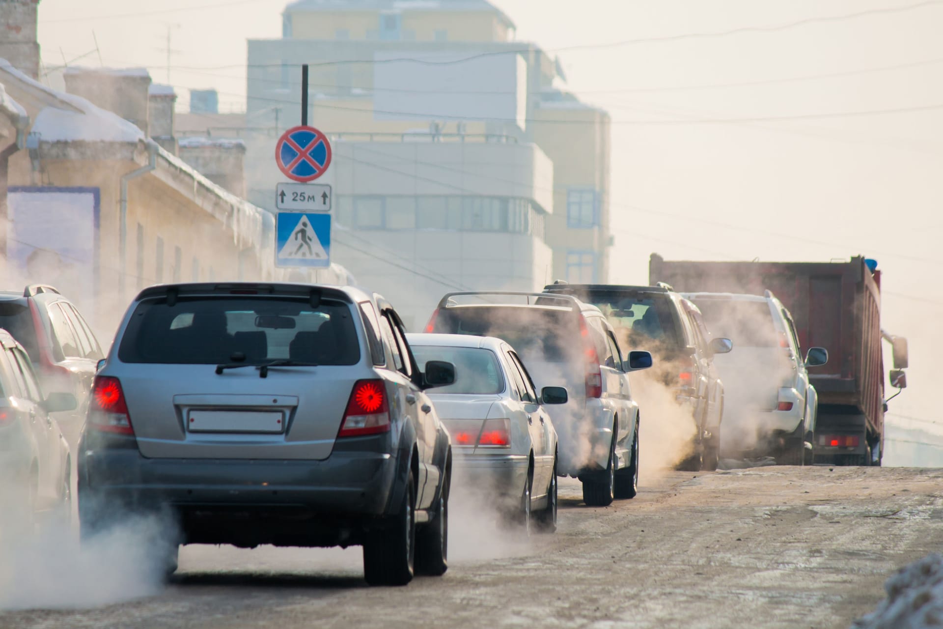 Autos verursachen Feinstaub