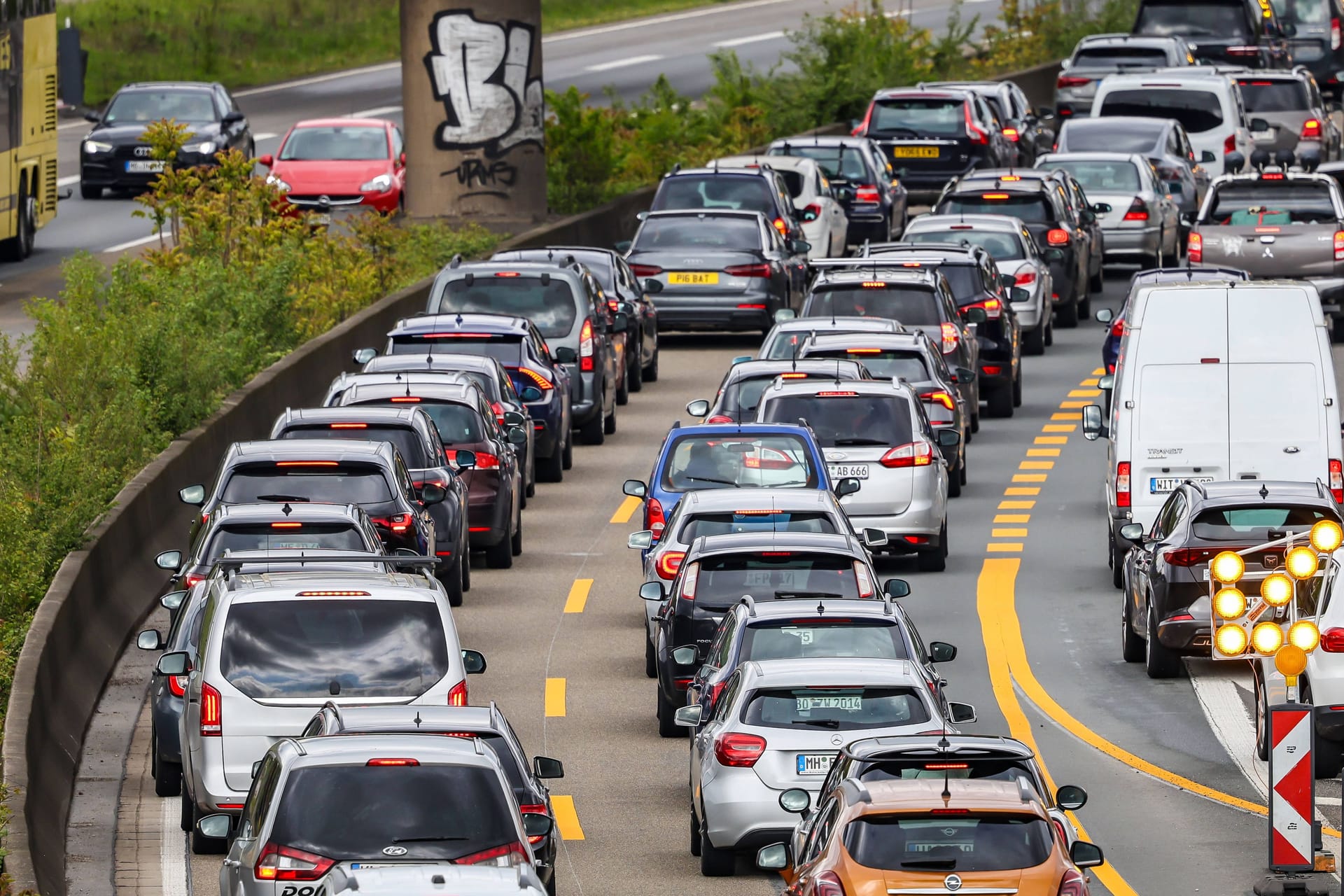 Verkehr auf der A3. (Symbolfoto)