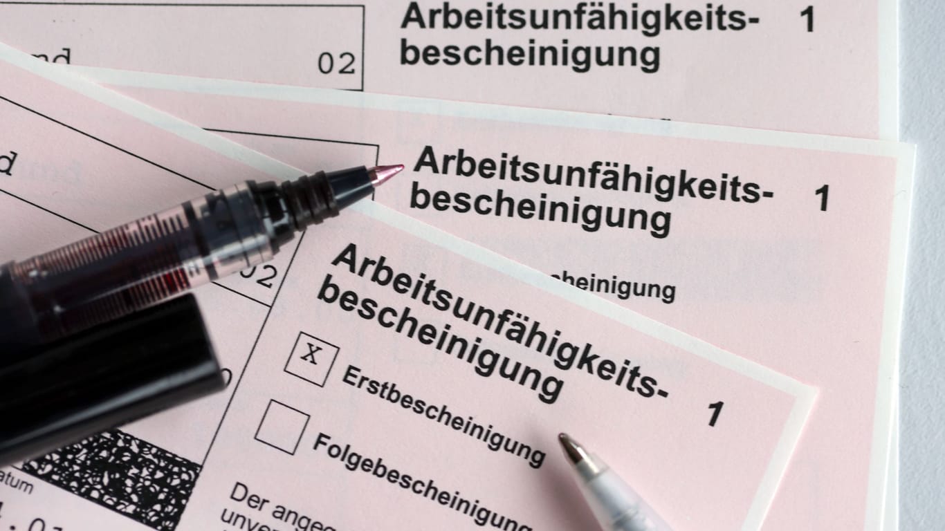 Krankenschein für Arbeitnehmer