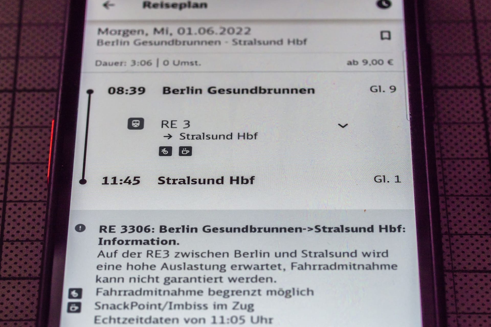 Bahn-App DB Navigator