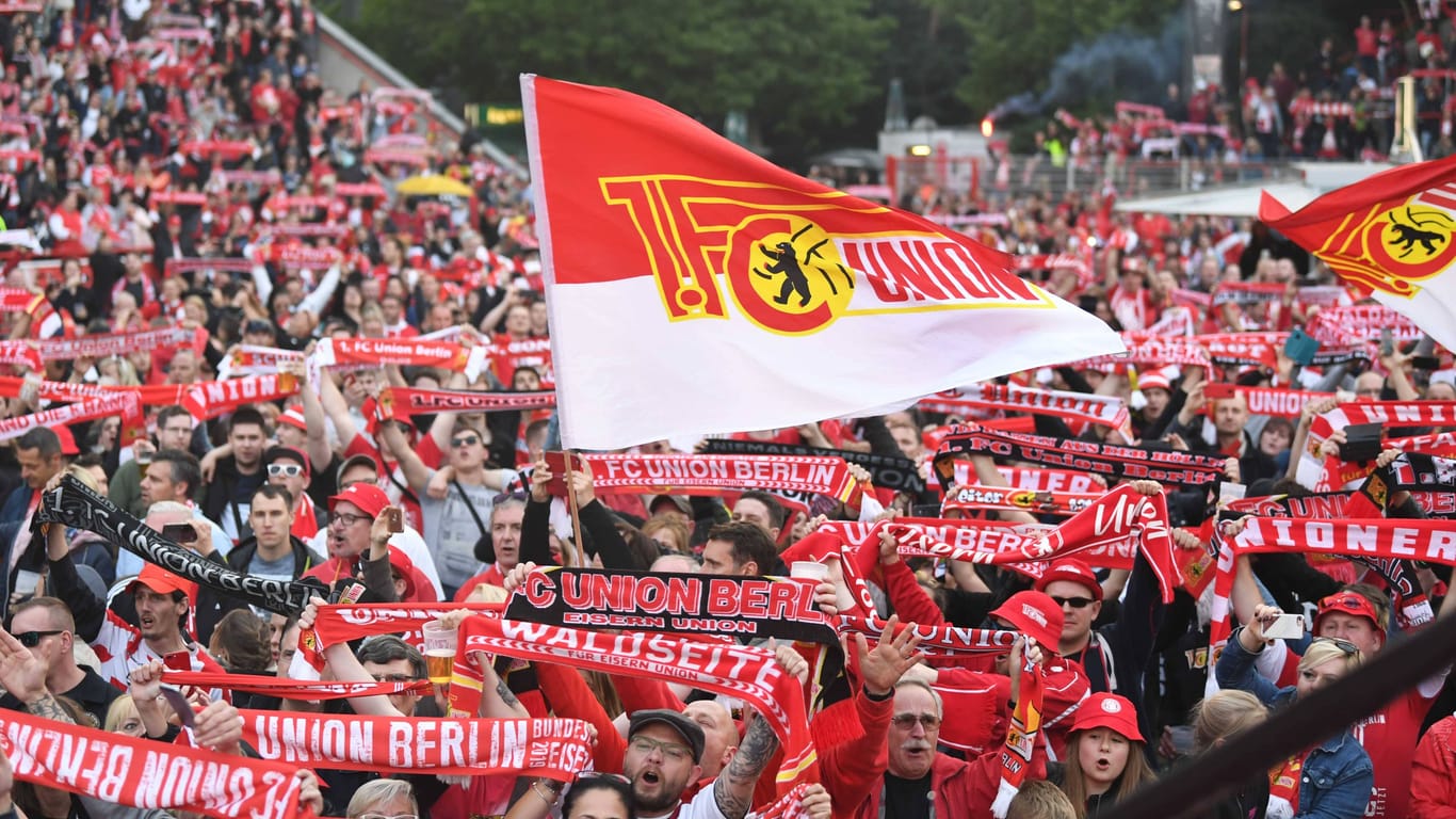 Feierlichkeiten des 1. FC Union Berlin (Archivbild):