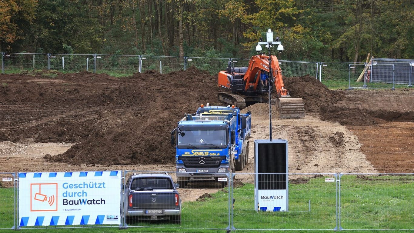 Arbeiten zur Gassuche in Reichling begonnen