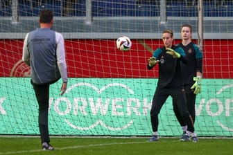 Training vor Länderspiel Deutschland - Australien