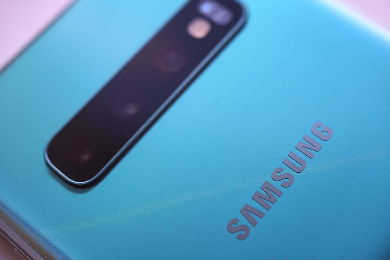 Smartphone samsung galaxy s 10 aquamarine