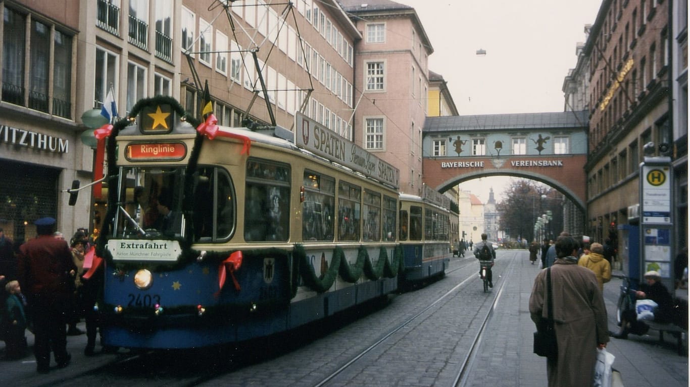 Münchner Christkindl-Trambahn