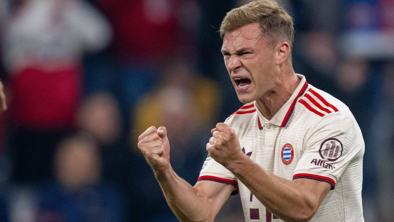 Joshua Kimmich: Der FC Bayern hat das Logo des Vereins angepasst.