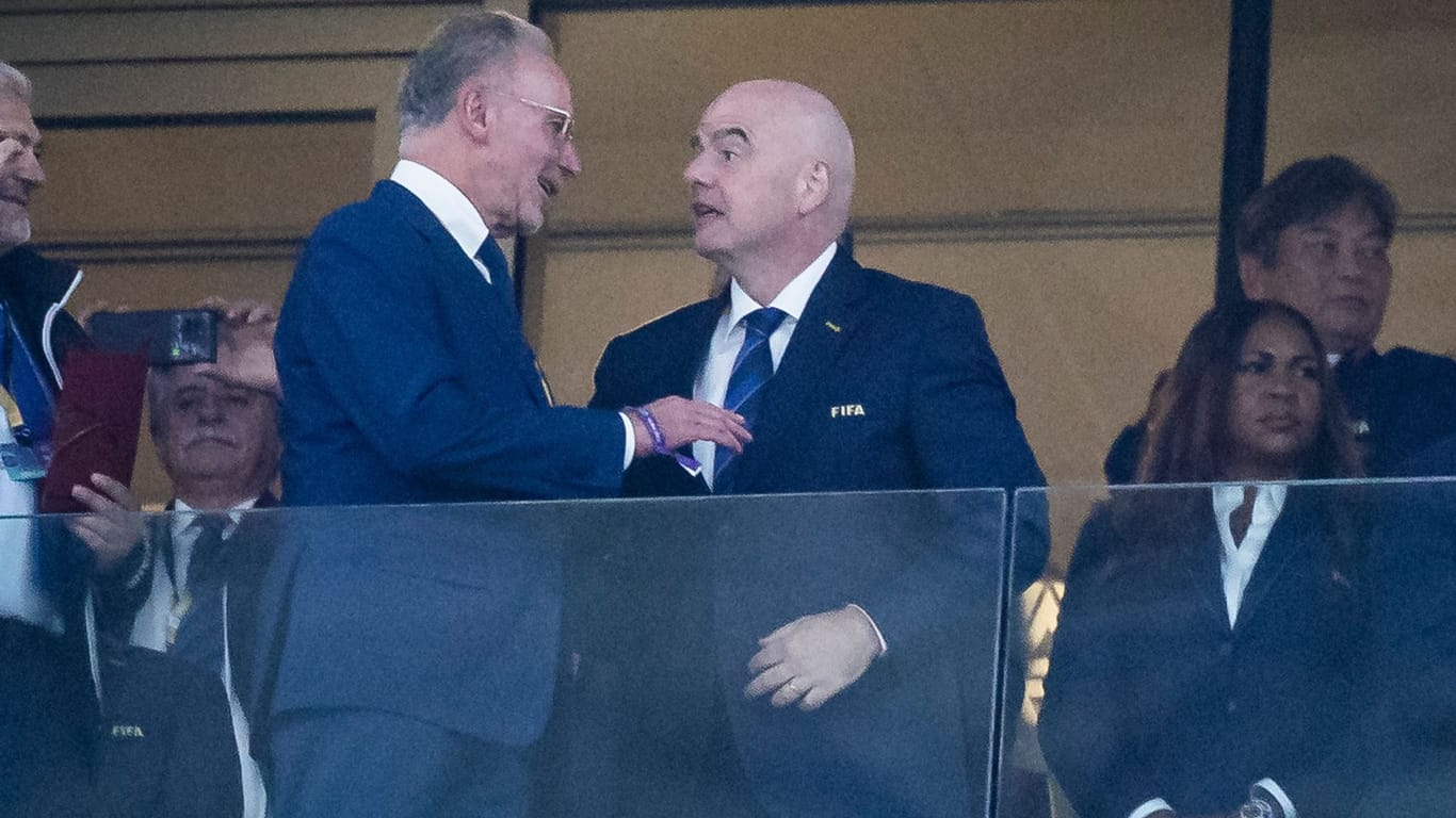 Karl-Heinz Rummenigge und Gianni Infantino