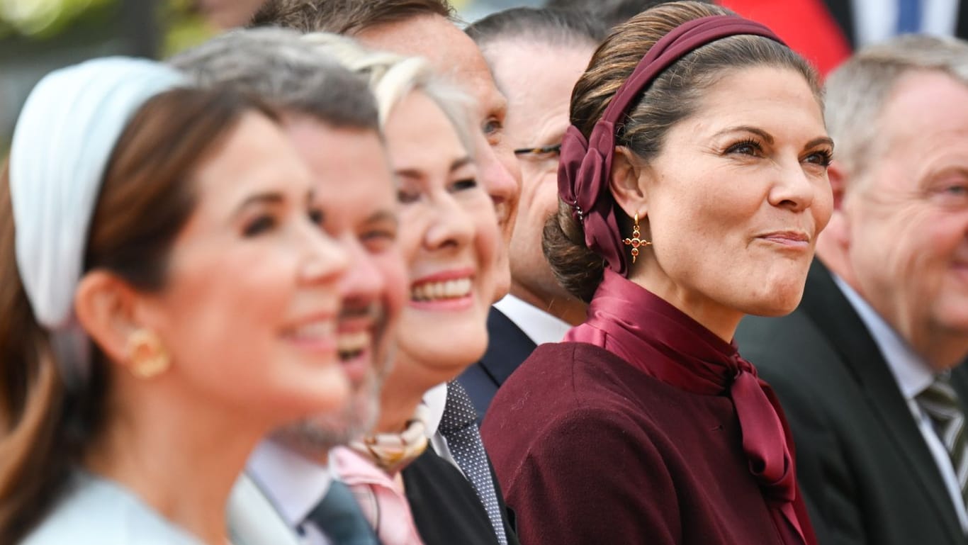 Die Royals aus Schweden, Dänemark und Norwegen sind in Berlin.