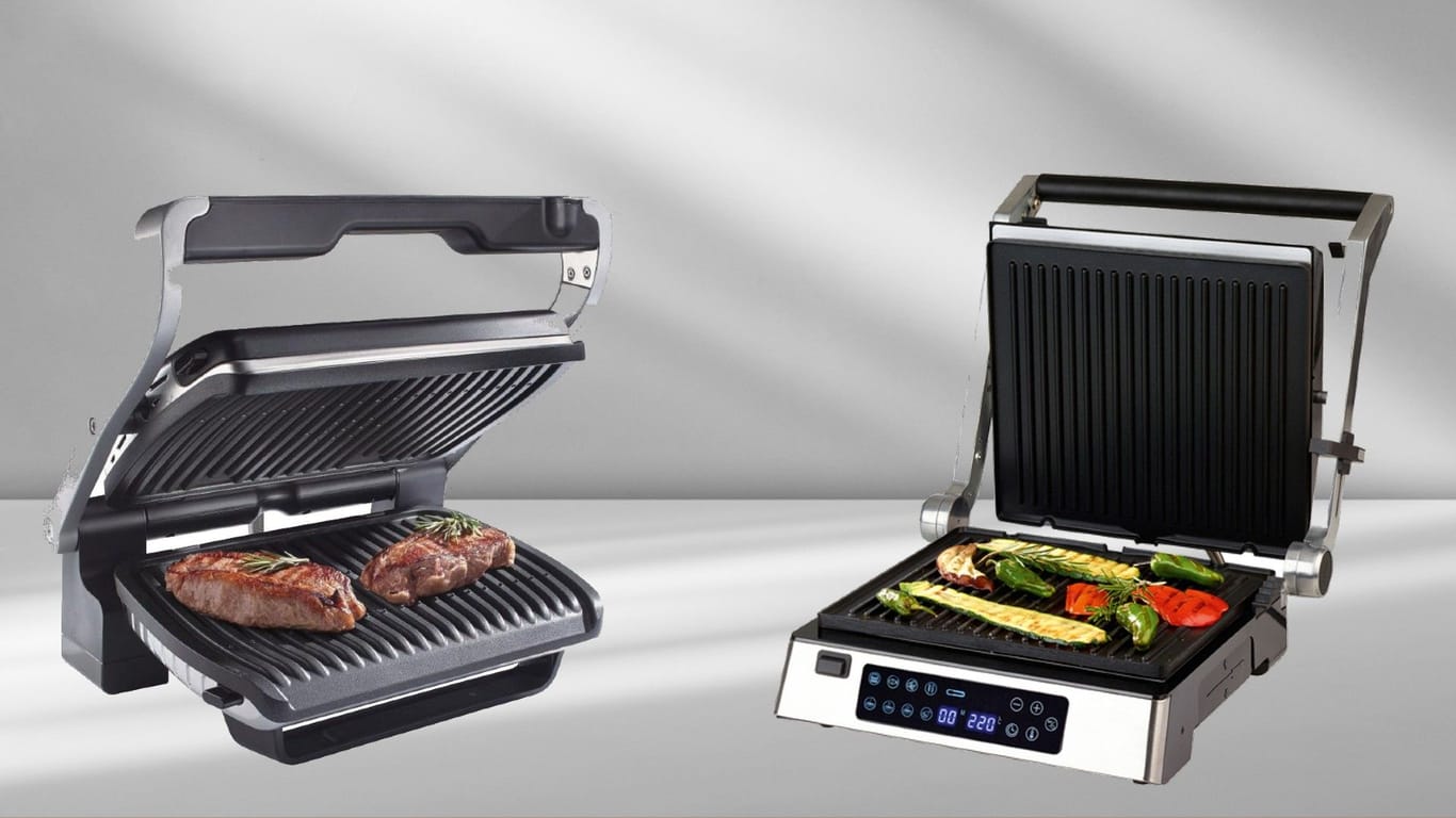 Ist der eher hochpreisige OptiGrill von Tefal sein Geld wert, oder kann Aldis Ambiano-Kontaktgrill eine günstige Alternative sein?