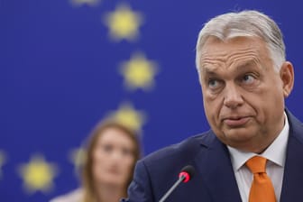 Viktor Orbán (Archivbild): Der ungarische Ministerpräsident gilt als enger Verbündeter der Regierungspartei Georgischer Traum.