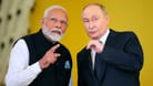 Der indische Premier Narendra Modi und Kreml-Chef Wladimir Putin beim Brics-Gipfel in Kasan: Der Kreml möchte bei dem Treffen den Westen schwächen.