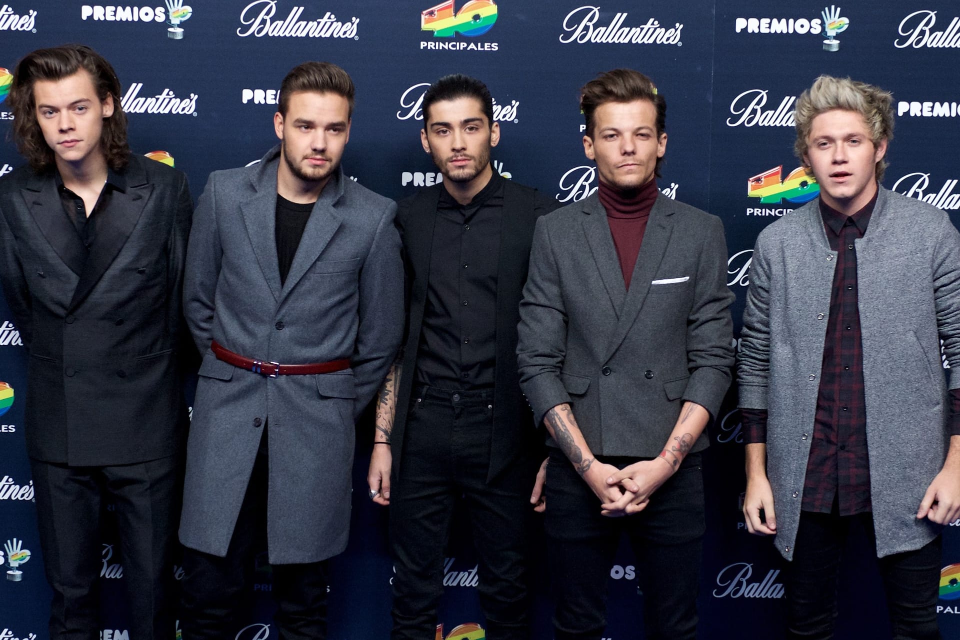 One Direction: Harry Styles, Liam Payne, Zayn Malik, Louis Tomlinson und Niall Horan.