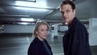 "Tatort: Trotzdem": Paula Ringelhahn (Dagmar Manzel) und Felix Voss (Fabian Hinrichs) in der Tiefgarage.