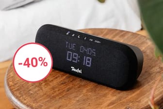 Im Black Friday Pre-Sale reduziert: Das Radio One von Teufel ist ein Bluetooth-Lautsprecher, Radio und Wecker in einem.