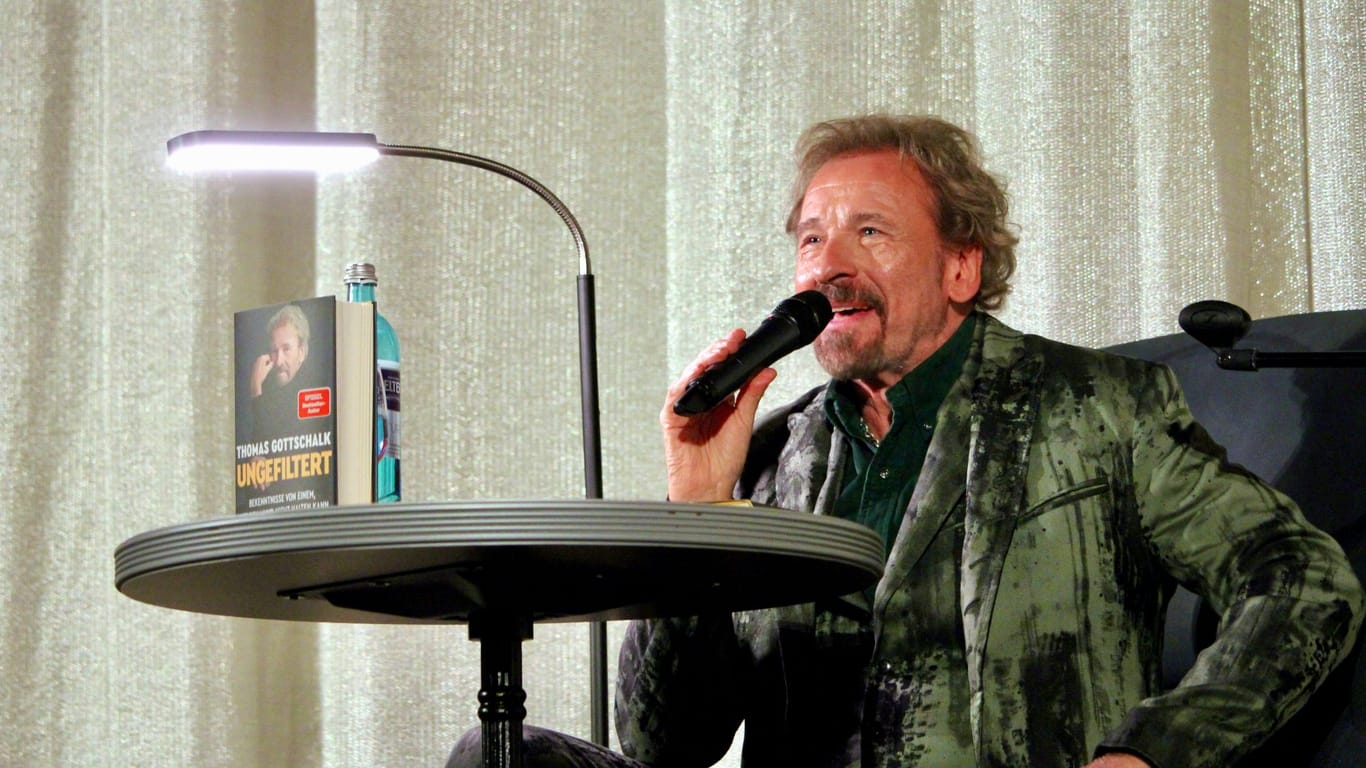 Thomas Gottschalk bei der Lesung im Arri-Kino: