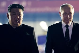 Russlands Präsident Putin in Nordkorea