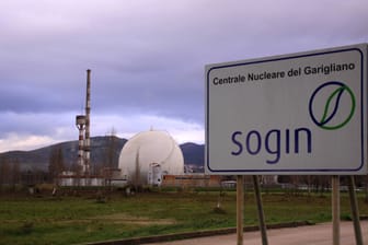 Das stillgelegte Kernkraftwerk Garigliano in der Provinz Kampanien: In Italien hat sich die Einstellung zur Atomkraft zuletzt gewandelt.