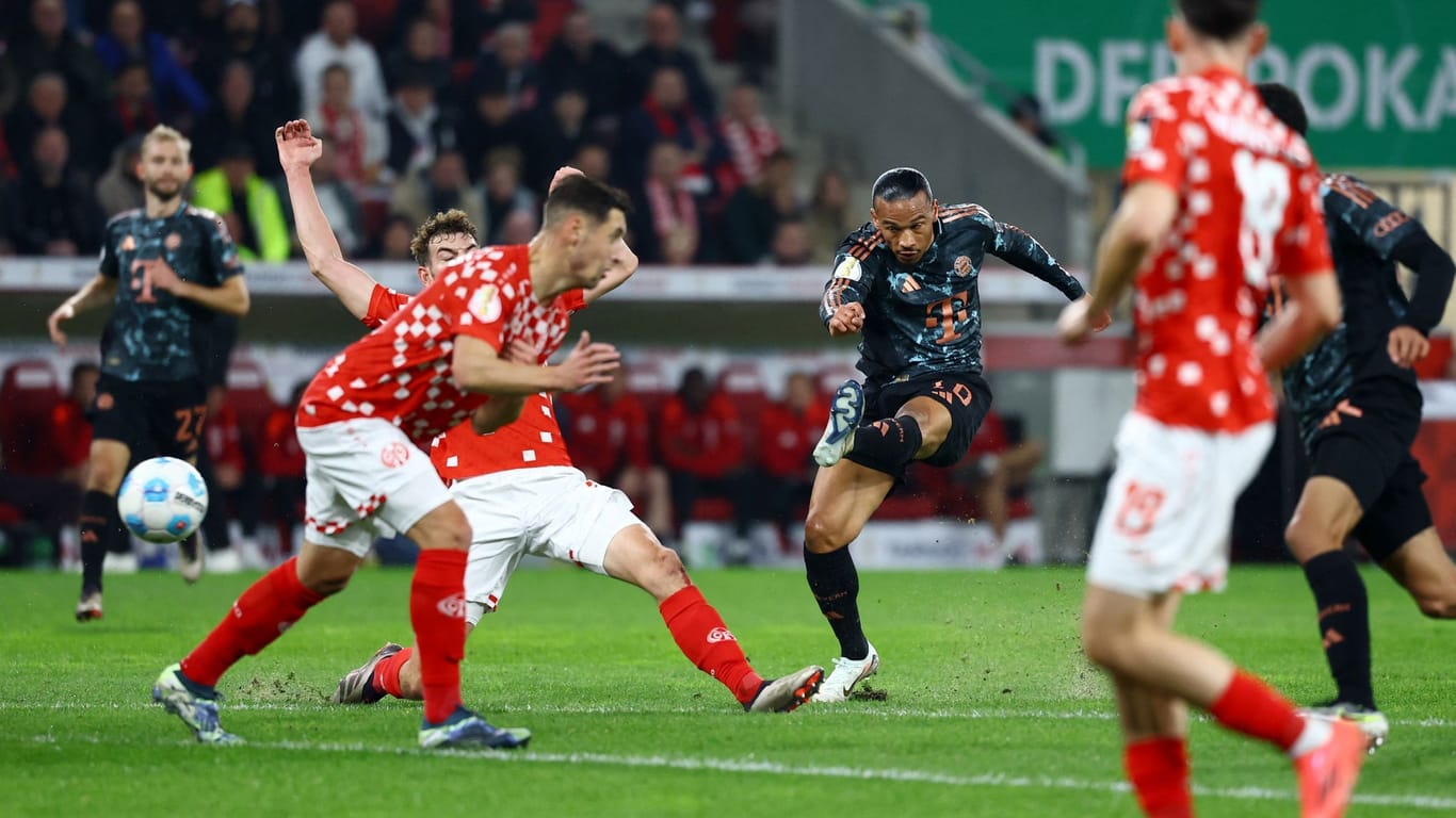 Leroy Sané: Der Nationalspieler leitete seinen Treffer beim 4:0 in Mainz mit einer Balleroberung am eigenen Sechzehner selbst ein.