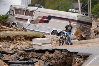 Hurrikan «Helene» - North Carolina