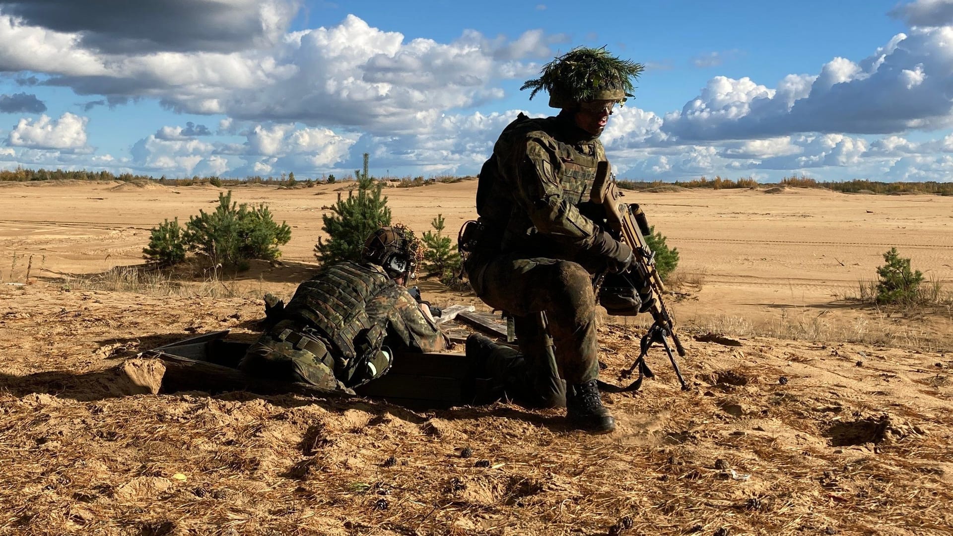 Deutsche Soldaten bei Übung: Die Bundeswehr muss wieder zur Abschreckung ertüchtigt werden, sagt Franz-Stefan Gady.