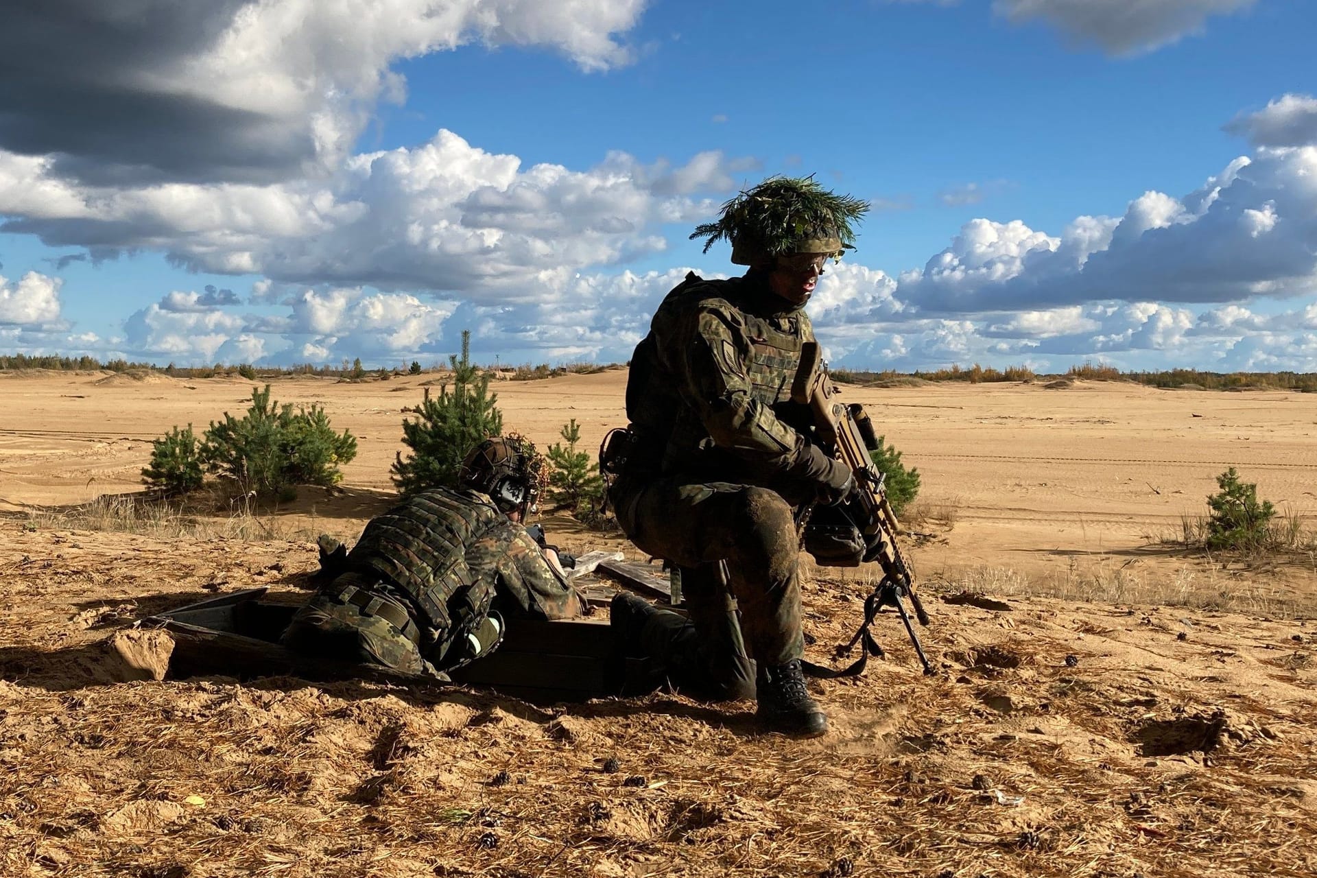 Deutsche Soldaten bei Übung: Die Bundeswehr muss wieder zur Abschreckung ertüchtigt werden, sagt Franz-Stefan Gady.