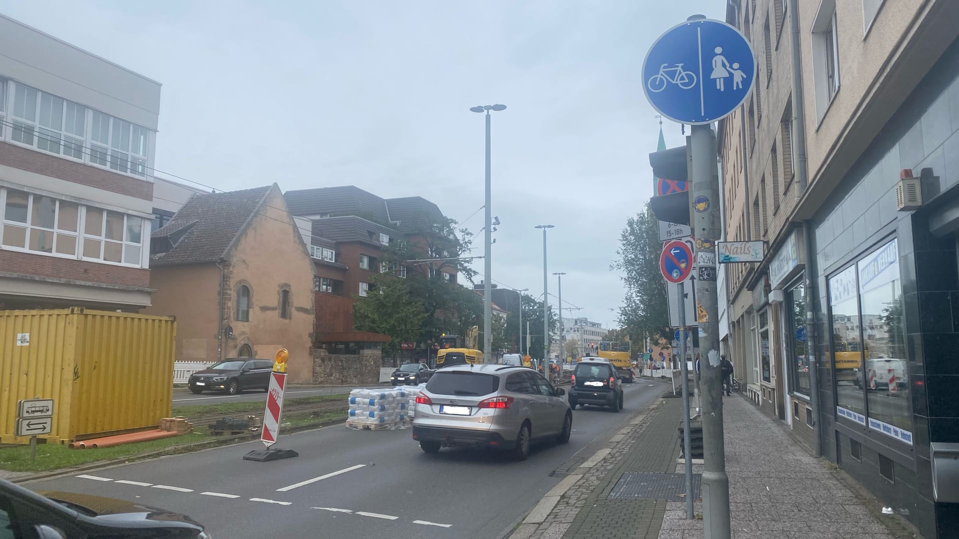 Den Radweg an der Hagenbrücke sieht der ADFC kritisch.