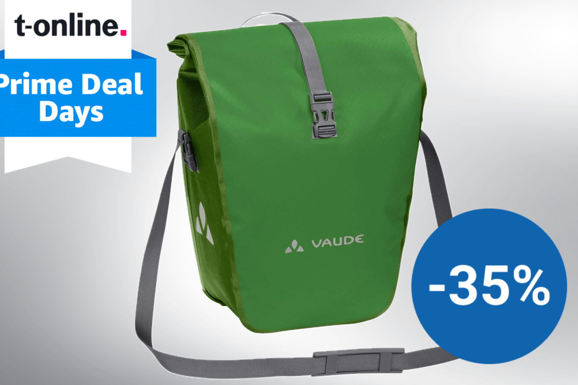 Prime-Day-Angebot bei Amazon: Der Onlineriese bietet eine Fahrradtasche von Vaude zum Sparpreis an.