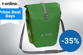 Prime-Day-Angebot bei Amazon: Der Onlineriese bietet eine Fahrradtasche von Vaude zum Sparpreis an.