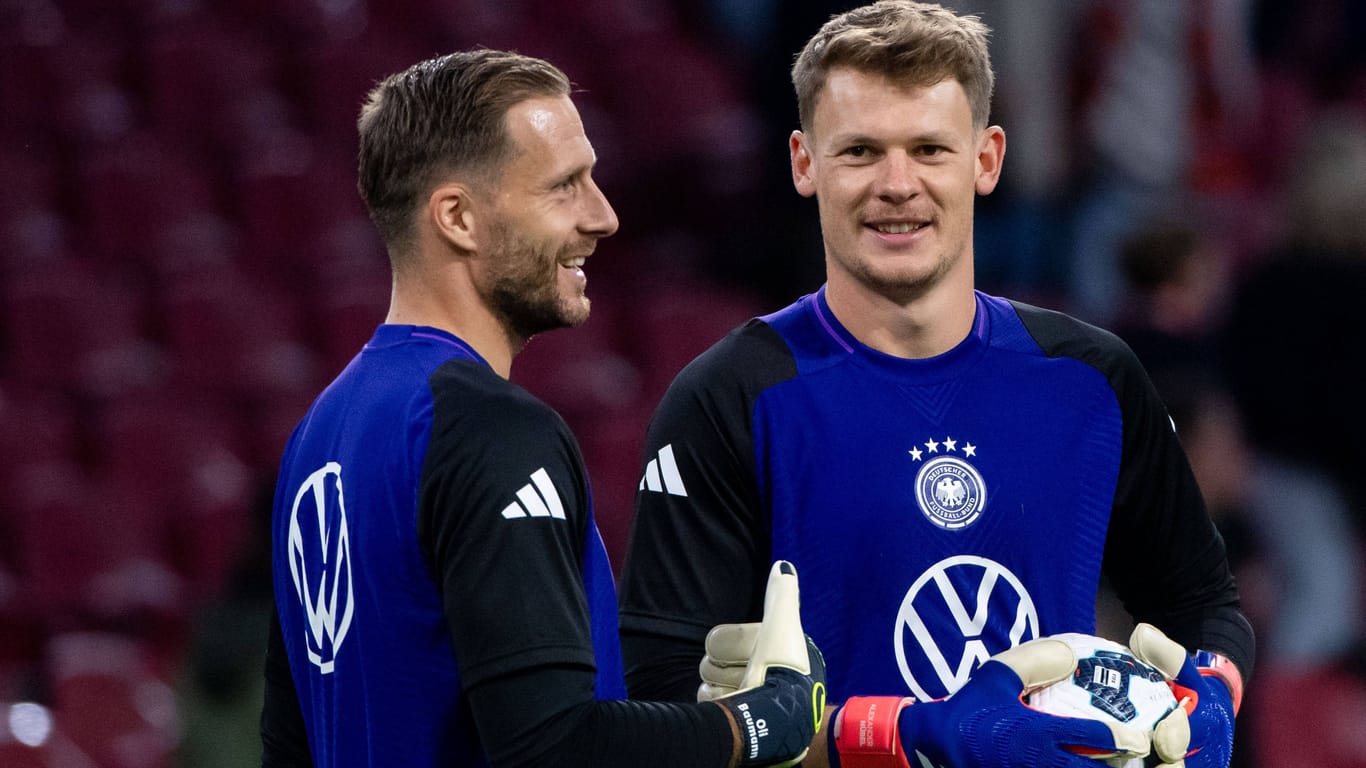 Oliver Baumann (l.) und Alexander Nübel: Die beiden Torhüter rücken nach ter Stegens Verletzung in den Vordergrund.