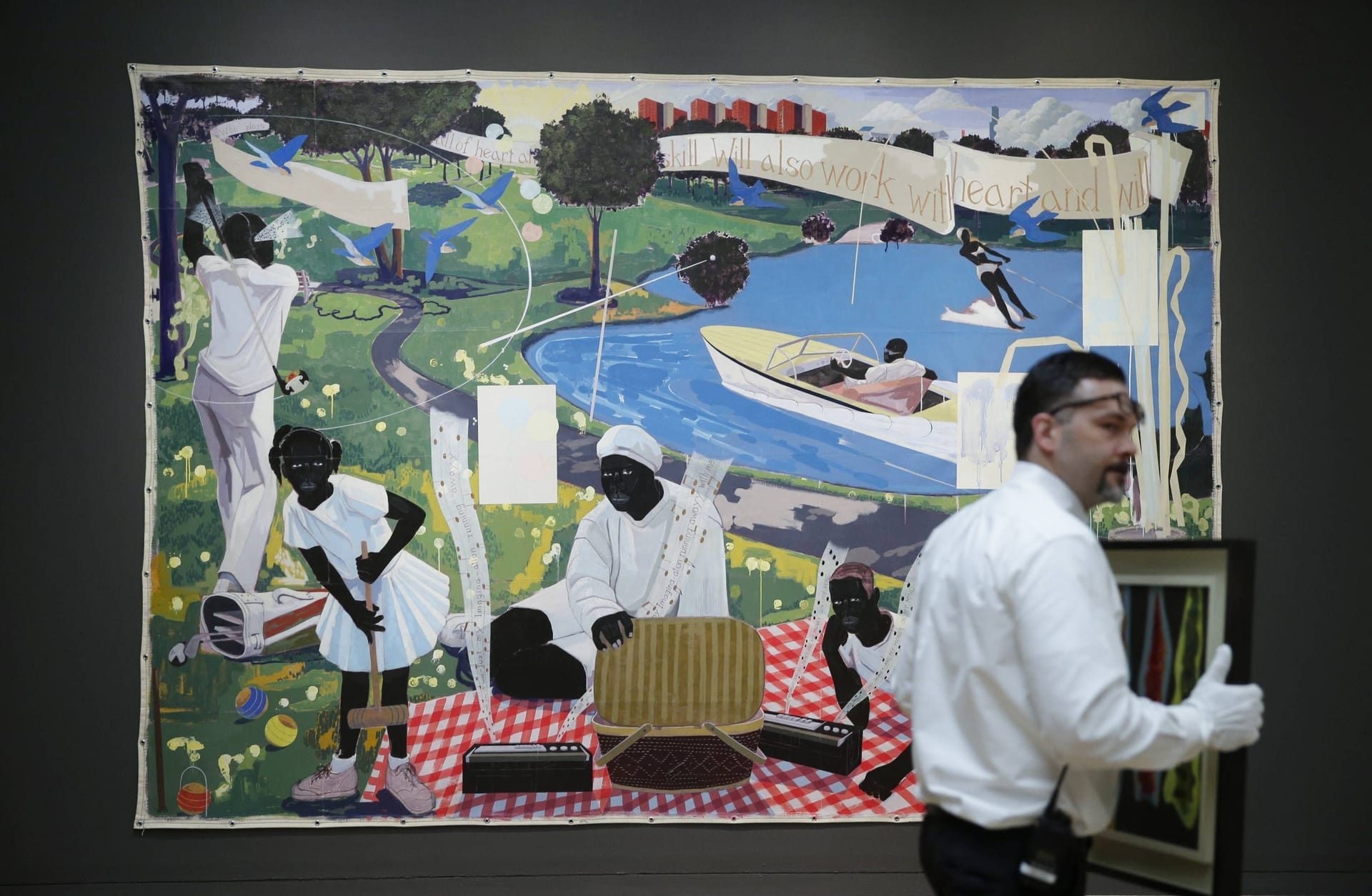 Dieses Gemälde von Kerry James Marshall kostete Sean Combs rund 20 Millionen Euro.