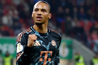 Leroy Sané: Der Nationalspieler war beim 4:0 des FC Bayern im Pokal in Mainz an drei Treffern beteiligt.