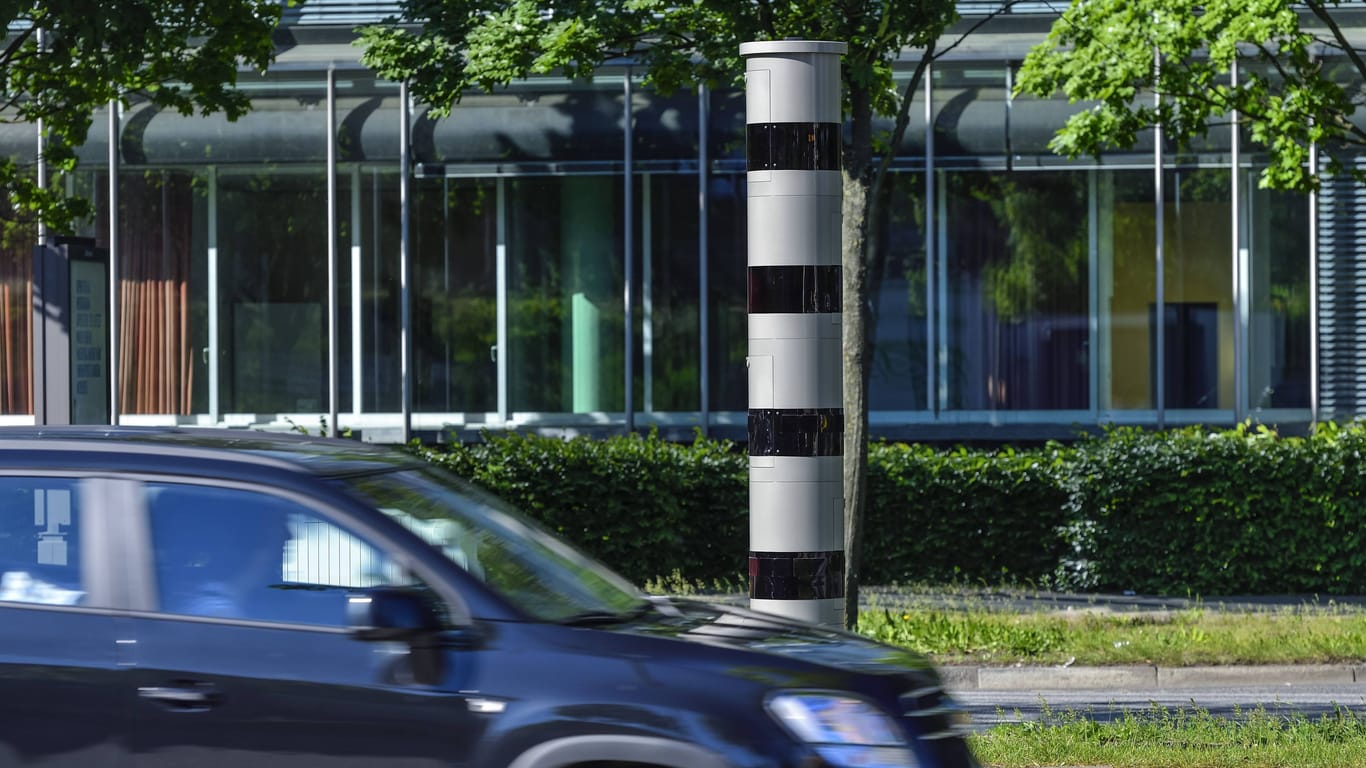 Blitzer steht an der HAmburger Amsinckstraße: Hier entstehen besonders viele Fotos.