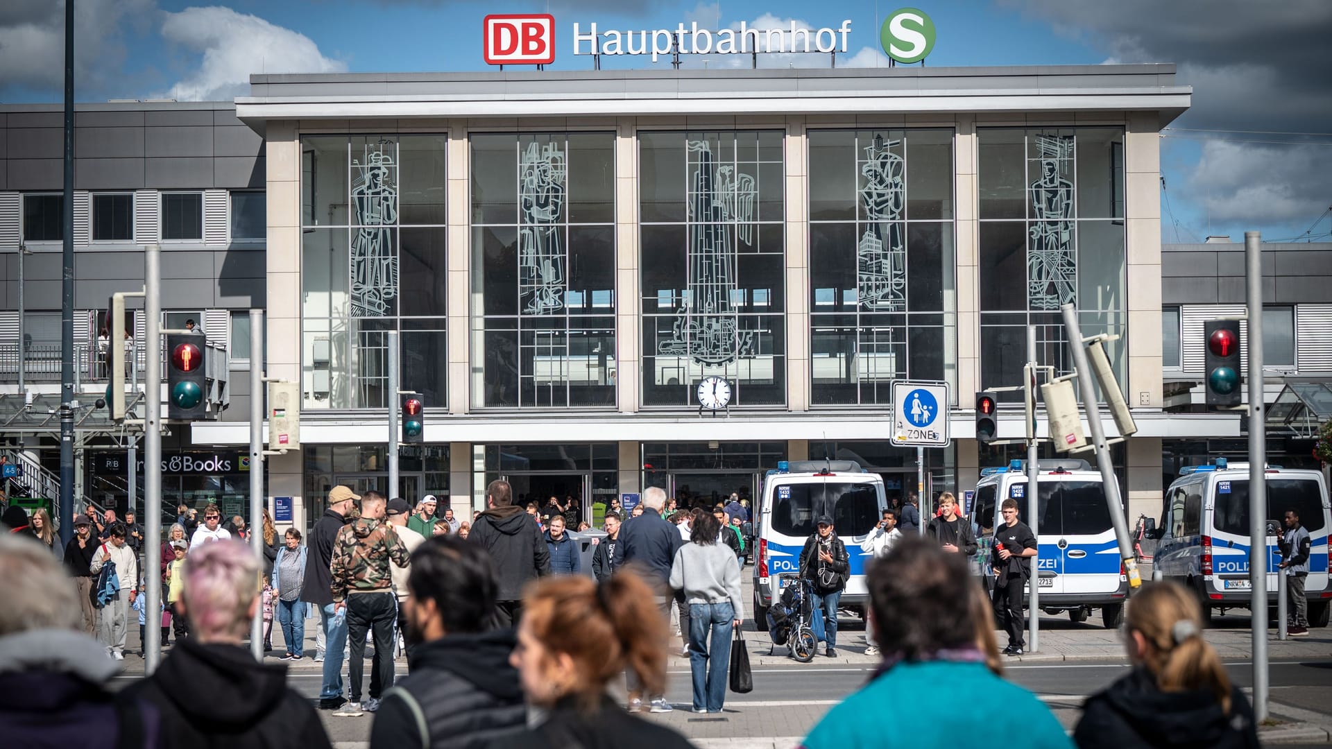 Aussenansicht Hauptbahnhof Dortmund