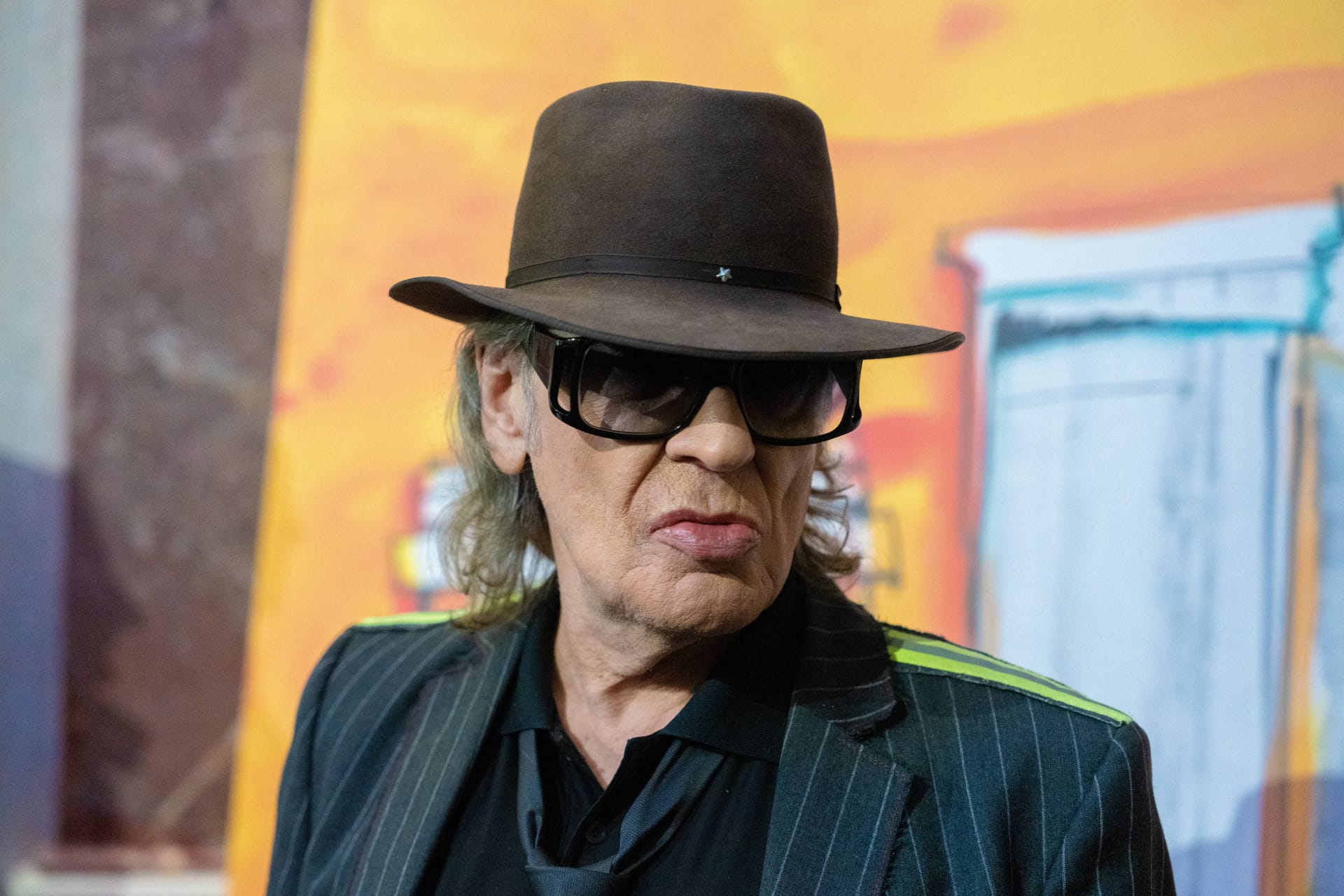 Udo Lindenberg: Er tritt seit Jahren mit Hut und Sonnenbrille auf.