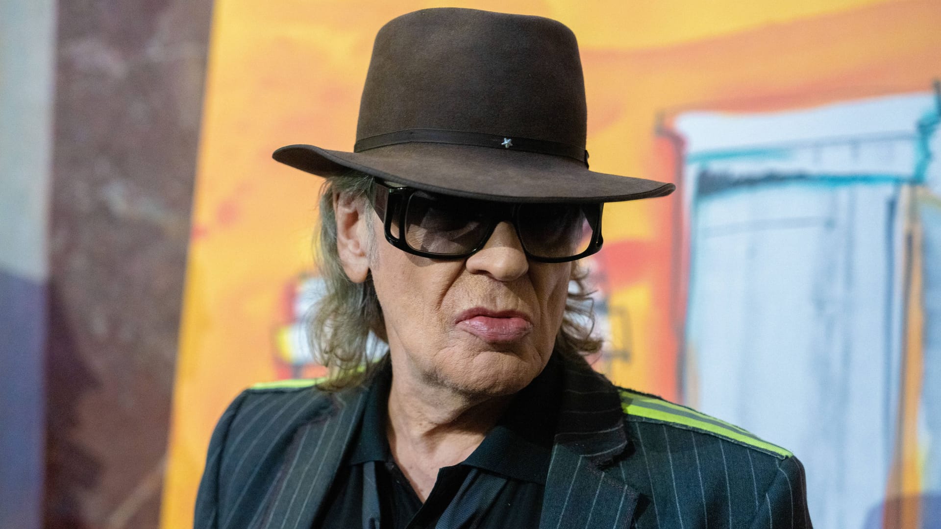 Udo Lindenberg: Er tritt seit Jahren mit Hut und Sonnenbrille auf.