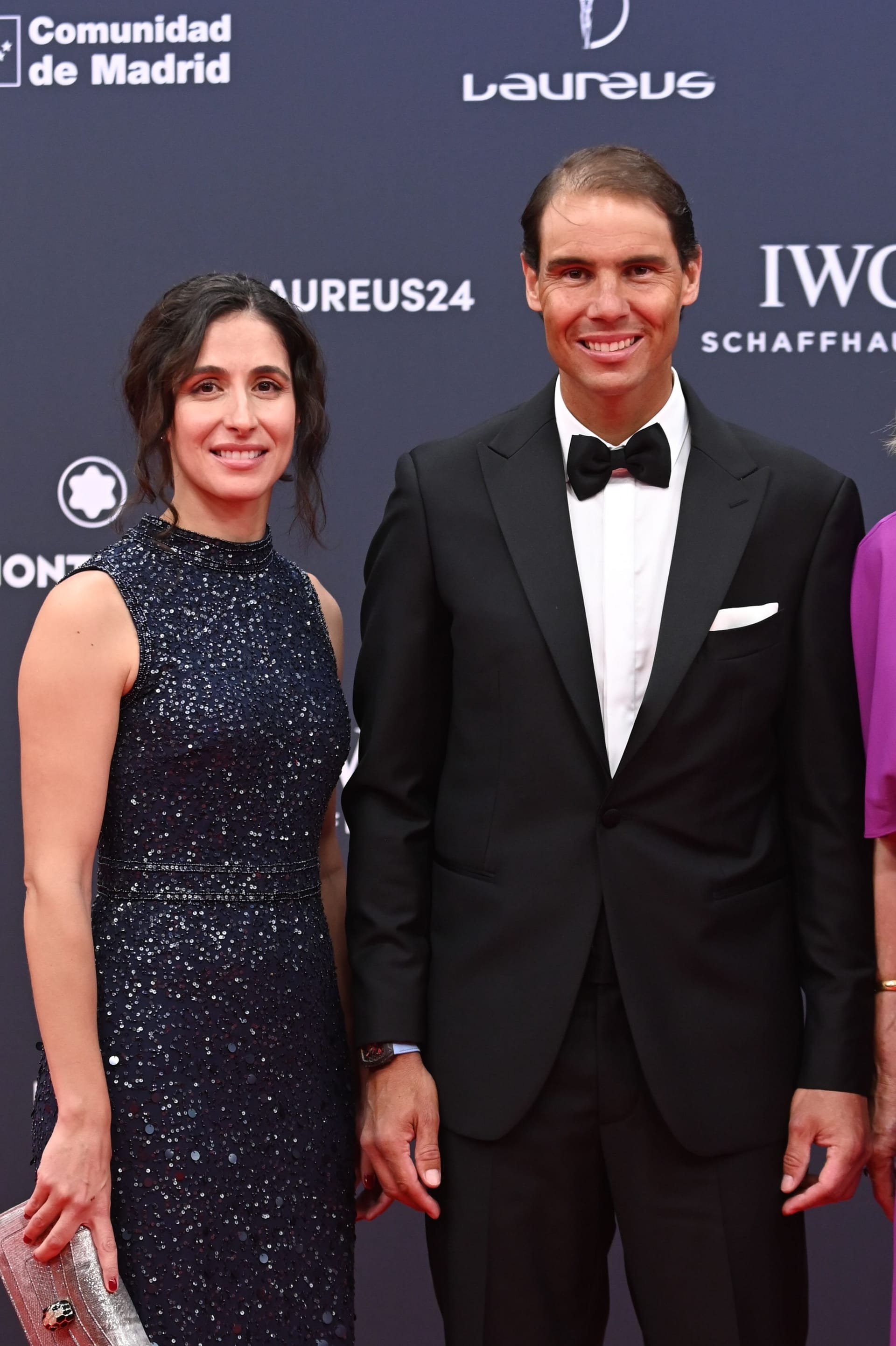 Rafael Nadal und Mery Perelló 2024 bei den Laureus World Sport Awards in Madrid.