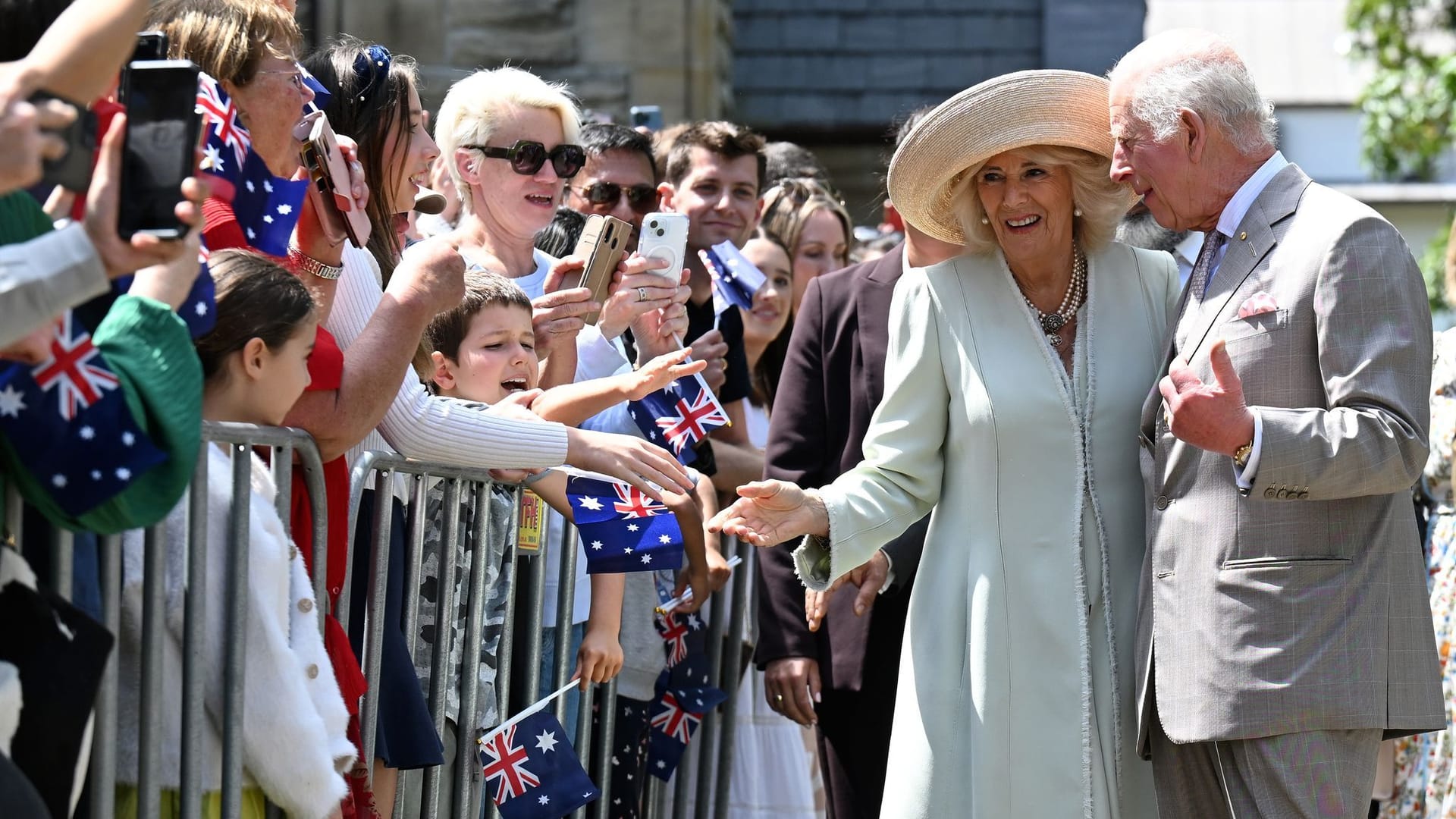 Britisches Königspaar in Australien