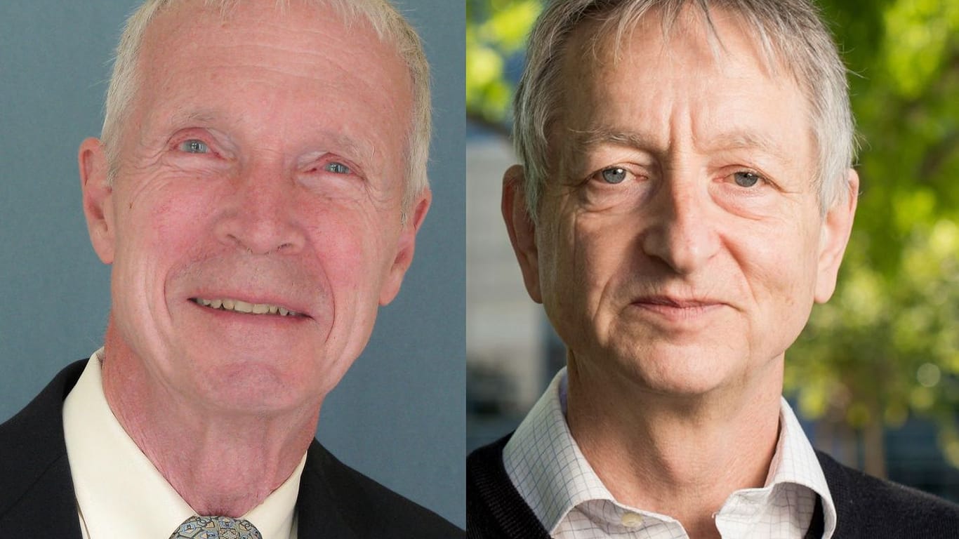 John Hopfield und Geoffrey Hinton: Die beiden Forscher teilen sich den Nobelpreis für Physik.