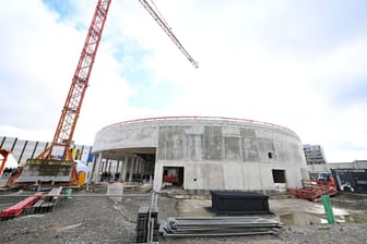 Richtfest Stuttgarter Flughafen-Fernbahnhof