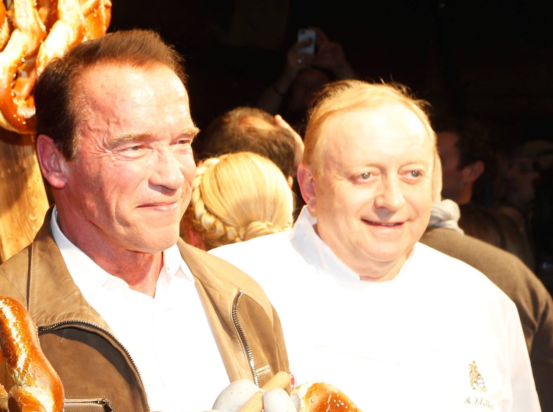 Hollywood-Star Arnold Schwarzenegger und TV-Koch Alfons Schuhbeck sind befreundet.