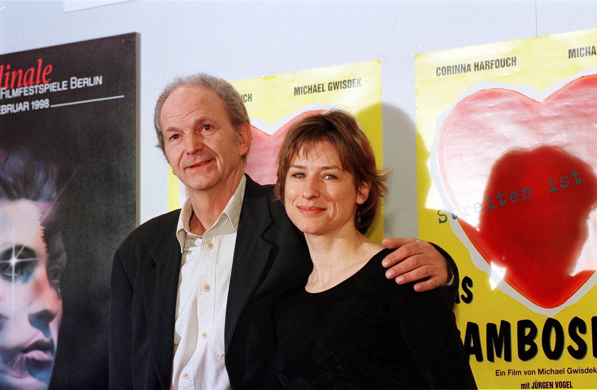 Michael Gwisdek und Corinna Harfouch heirateten 1985.