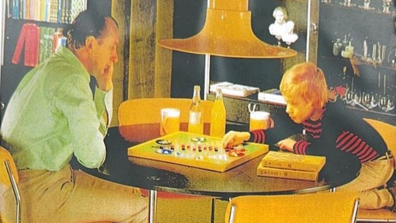 Typisch 70er: Das Bild aus dem Ikea-Katalog aus dem Jahr 1974 lässt nostalgische Gefühle aufkommen.