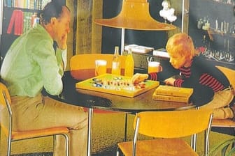 Typisch 70er: Das Bild aus dem Ikea-Katalog aus dem Jahr 1974 lässt nostalgische Gefühle aufkommen.