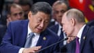 Xi Jinping und Wladimir Putin beim Brics-Gipfel in Kasan: Der chinesische Präsident hat zunehmend Ärger mit seinen verbündeten Nachbarn.