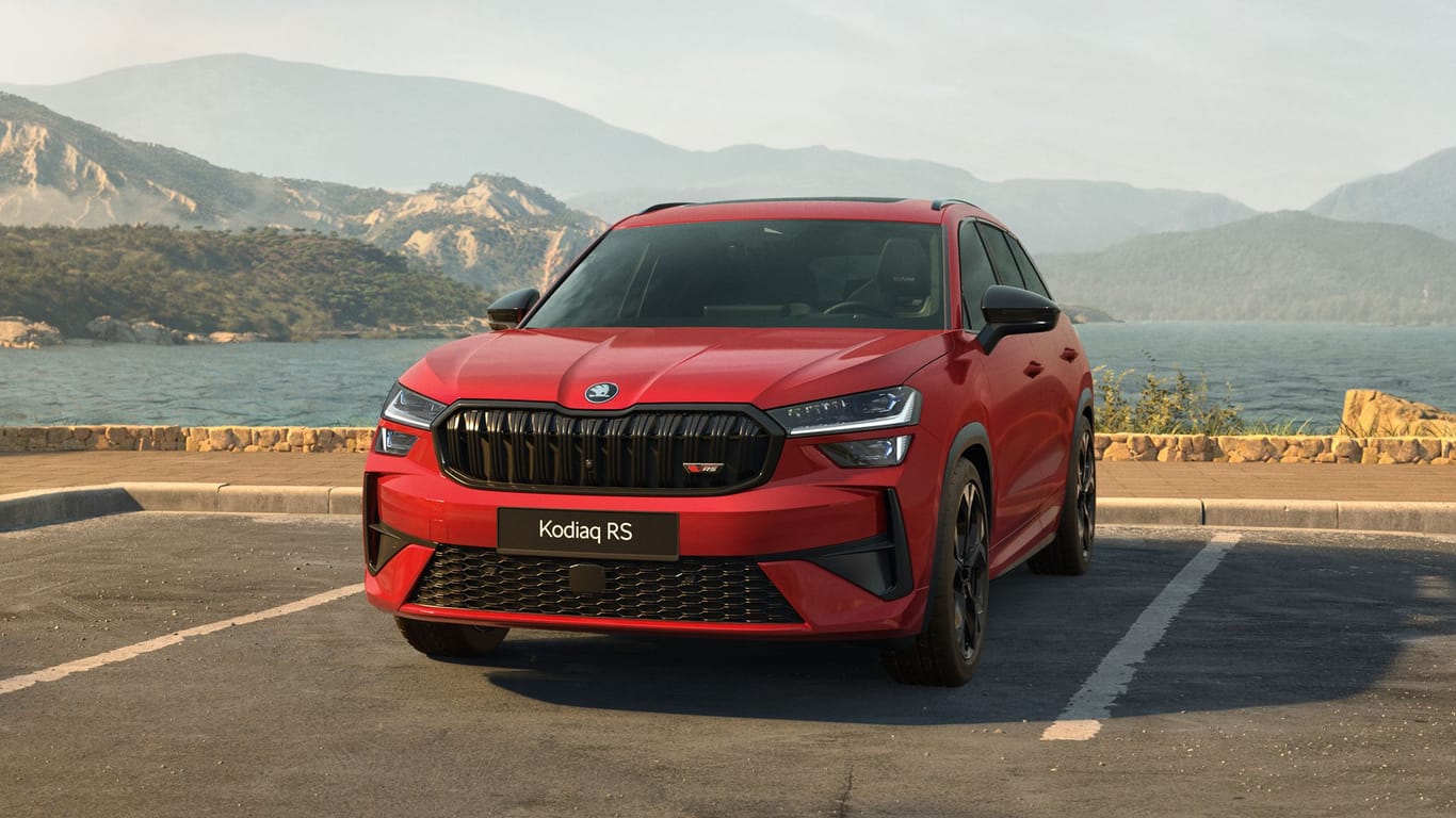 SUV mit Sportlerherz: Der Kodiaq RS ist 265 PS stark.