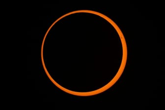 Ringförmige Sonnenfinsternis in Südamerika