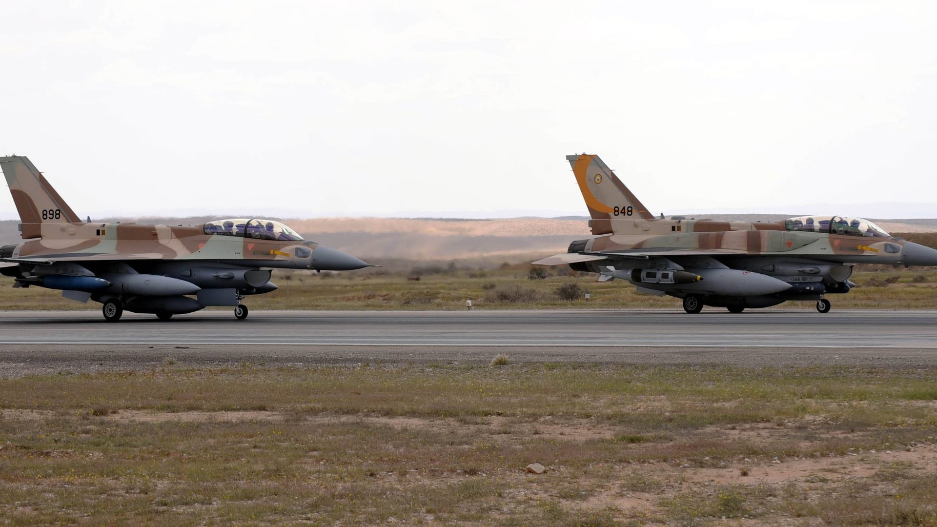 Zwei Kampfjets des Typs F-16I der israelischen Luftwaffe (Archivbild).