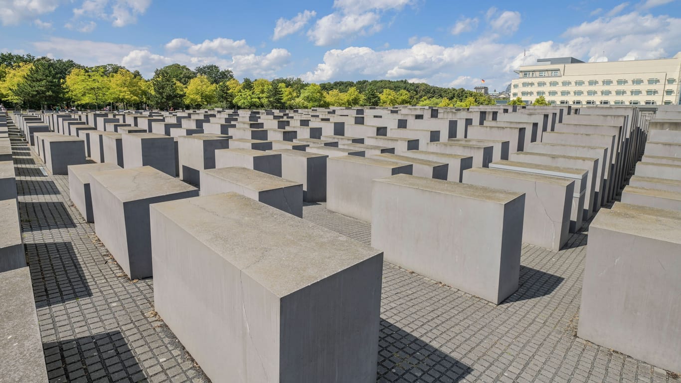 Holocaust-Mahnmal, Stelenfeld, Mitte, Berlin, Deutschland