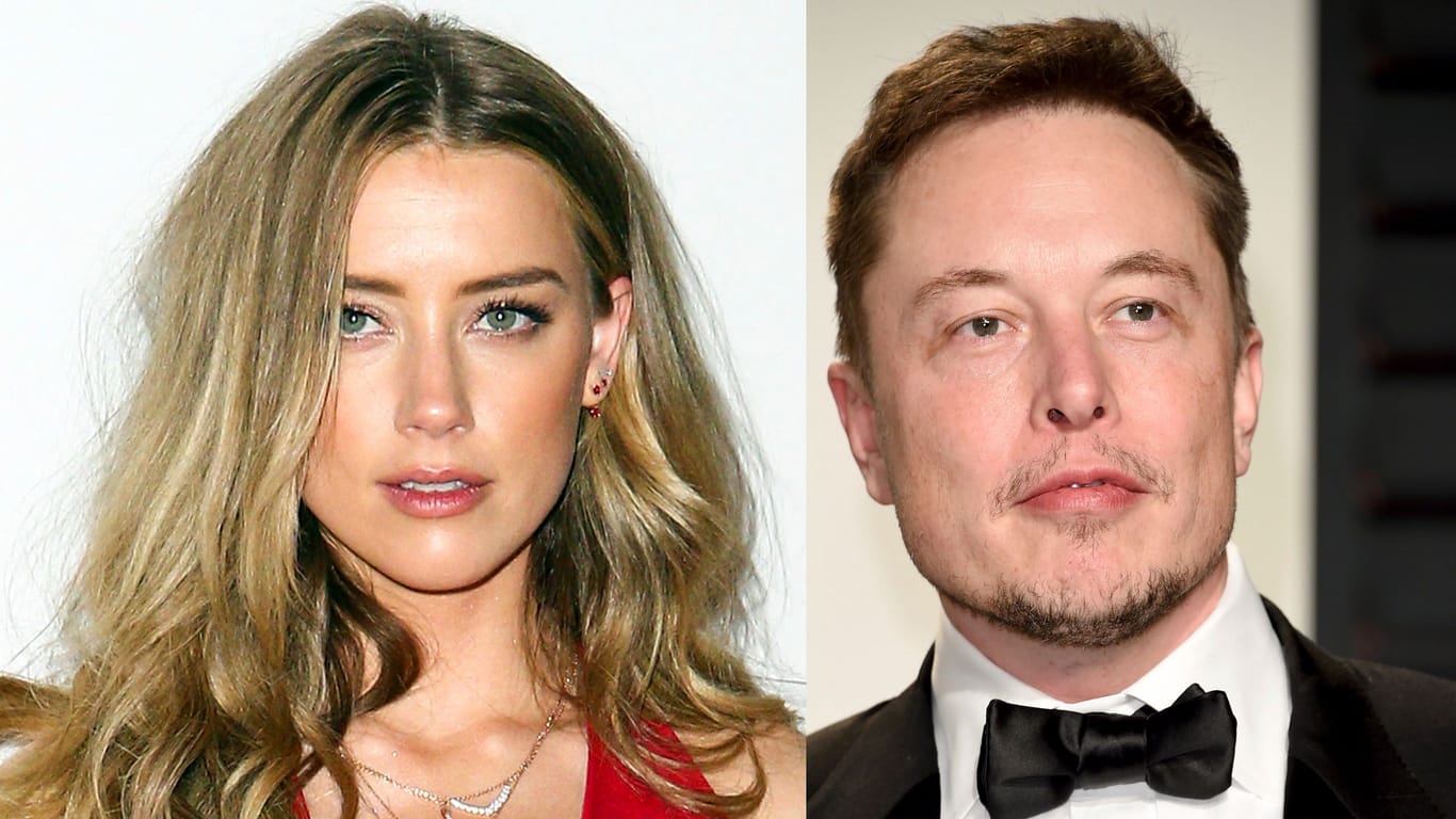 Amber Heard und Elon Musk: Die Schauspielerin war 2017 mit dem Milliardär zusammen.